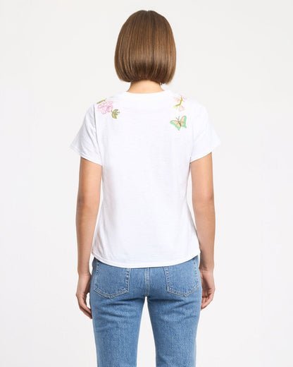 Cinq à Sept Fleur Damour Angeli Tee
