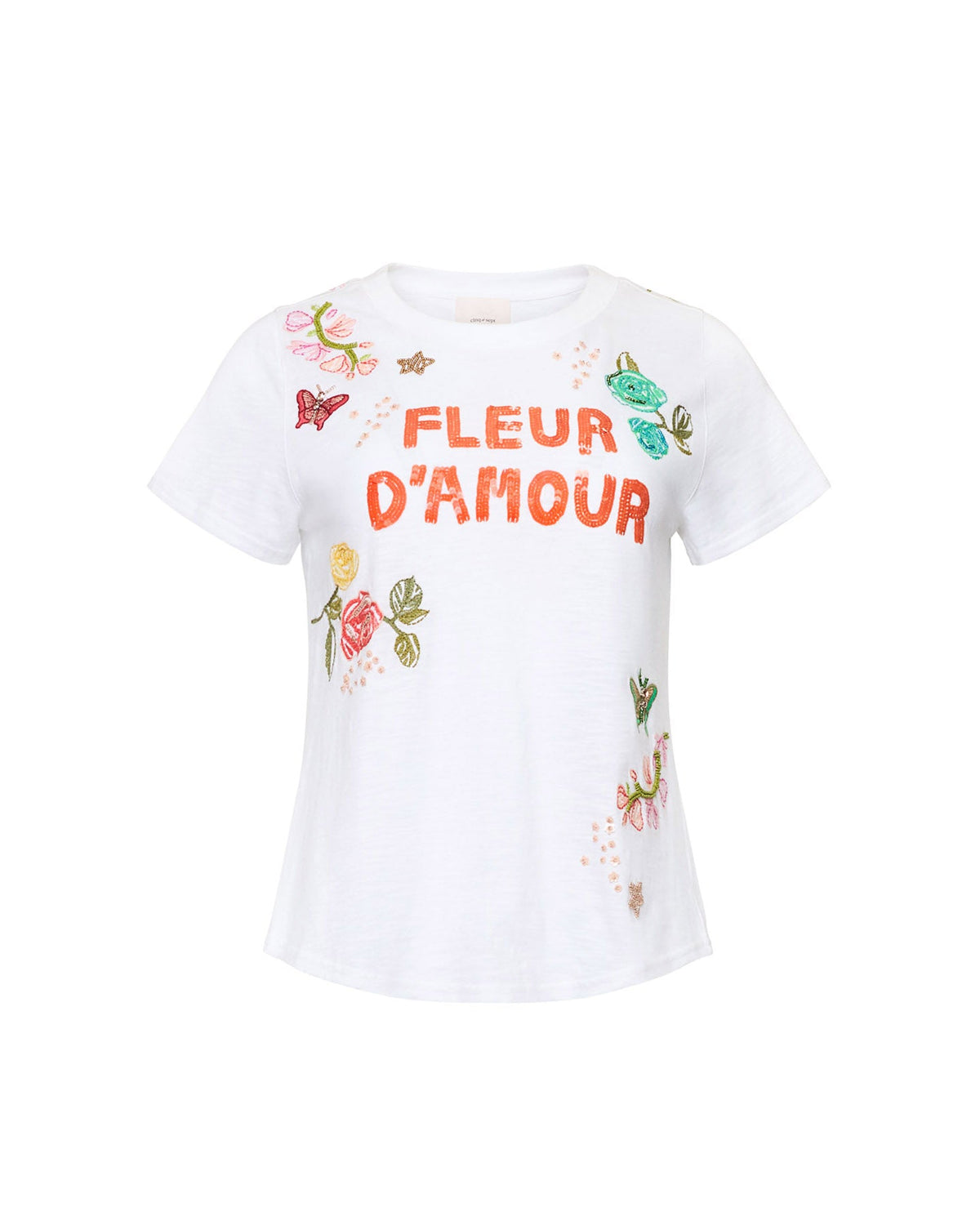 Cinq à Sept Fleur Damour Angeli Tee