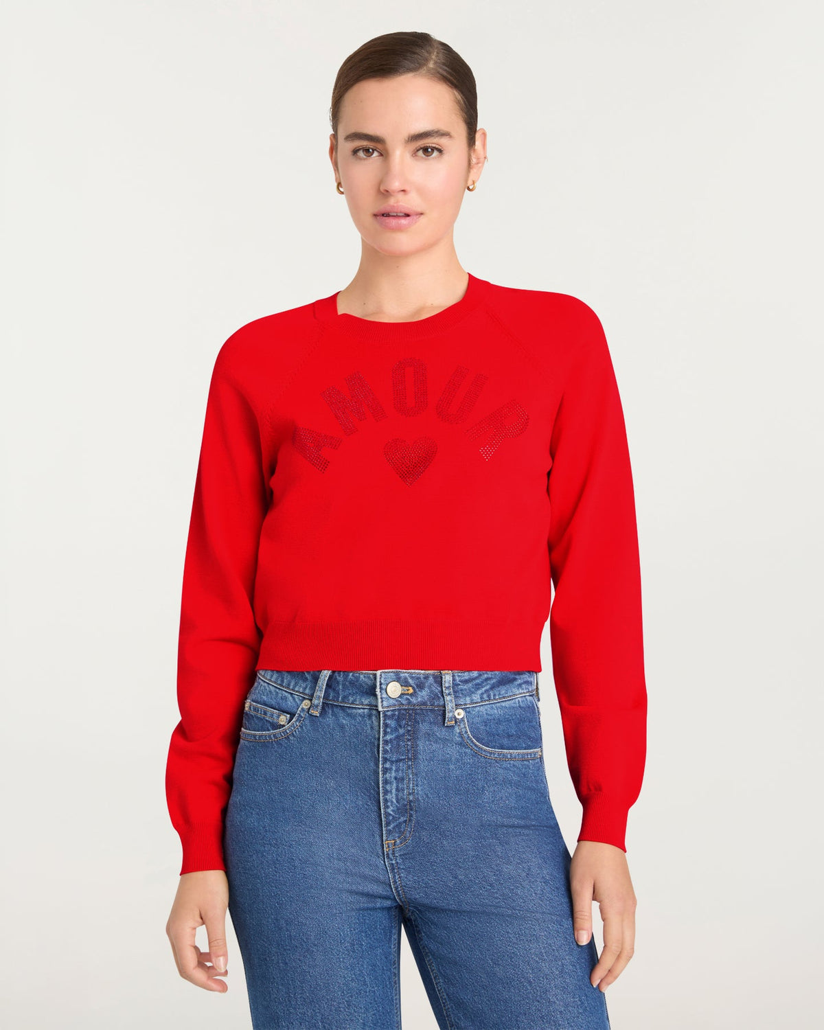 Cinq à Sept Amour Heatset Pullover