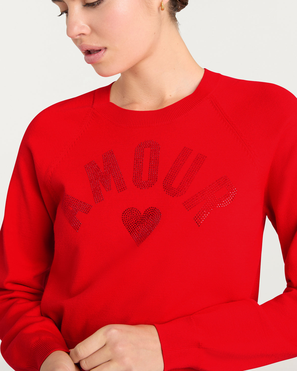 Cinq à Sept Amour Heatset Pullover