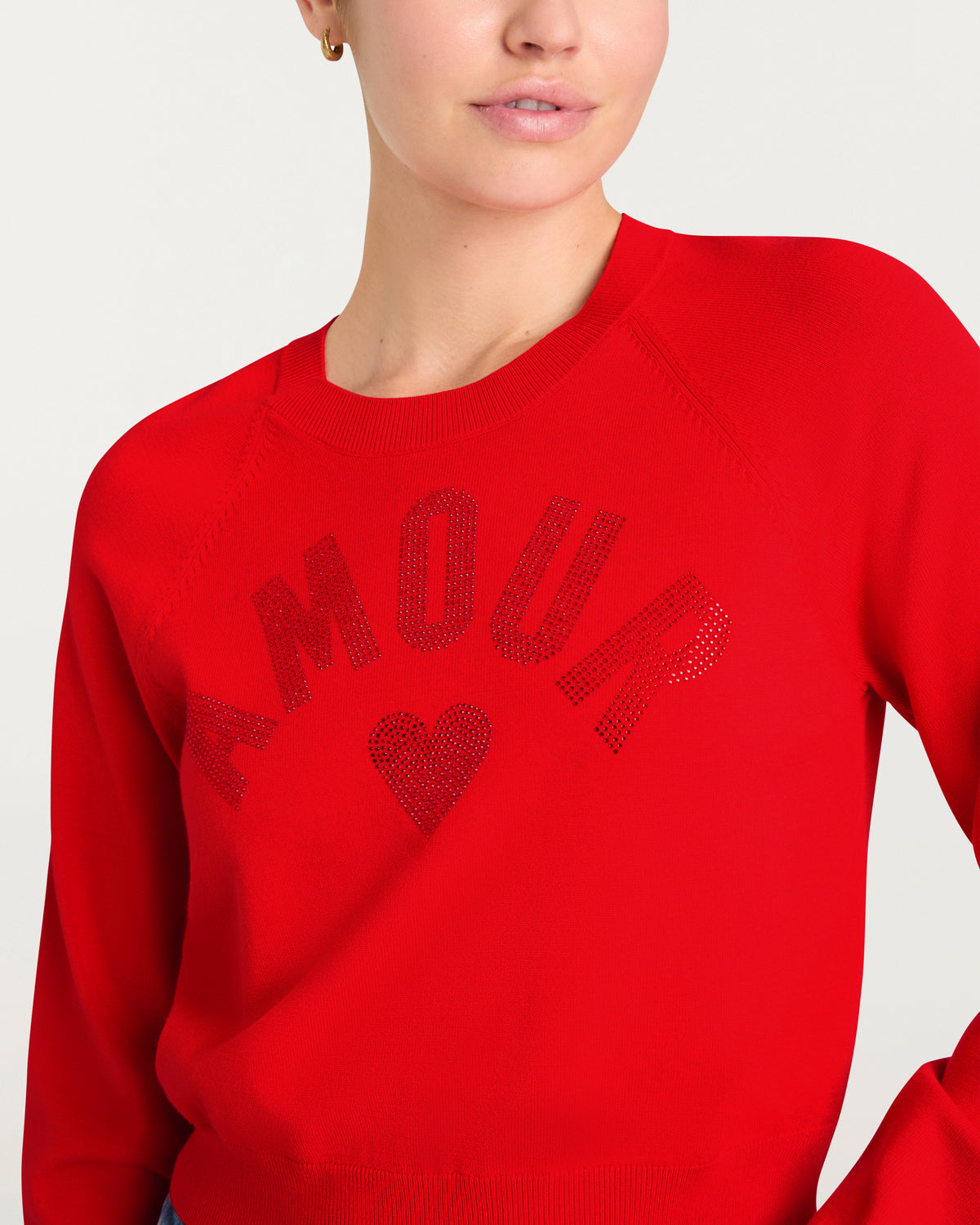 Cinq à Sept Amour Heatset Pullover