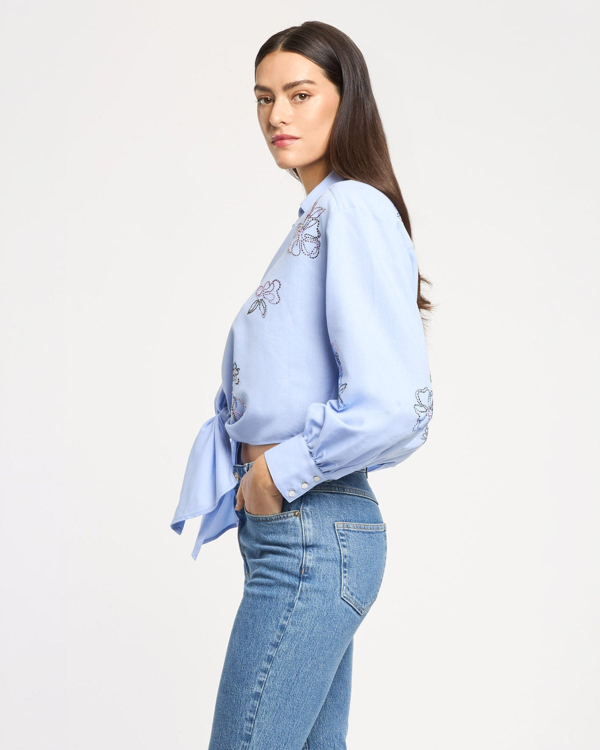 Cinq à Sept Blooming Linework Marianna Top