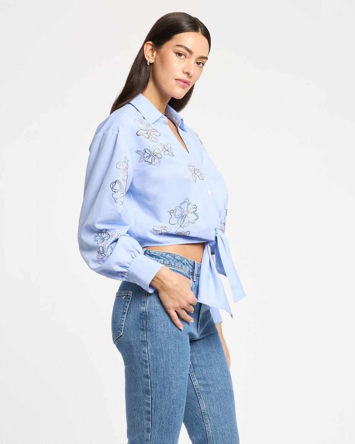 Cinq à Sept Blooming Linework Marianna Top