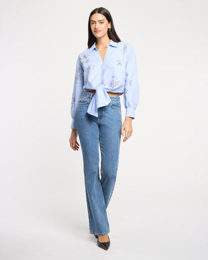 Cinq à Sept Blooming Linework Marianna Top