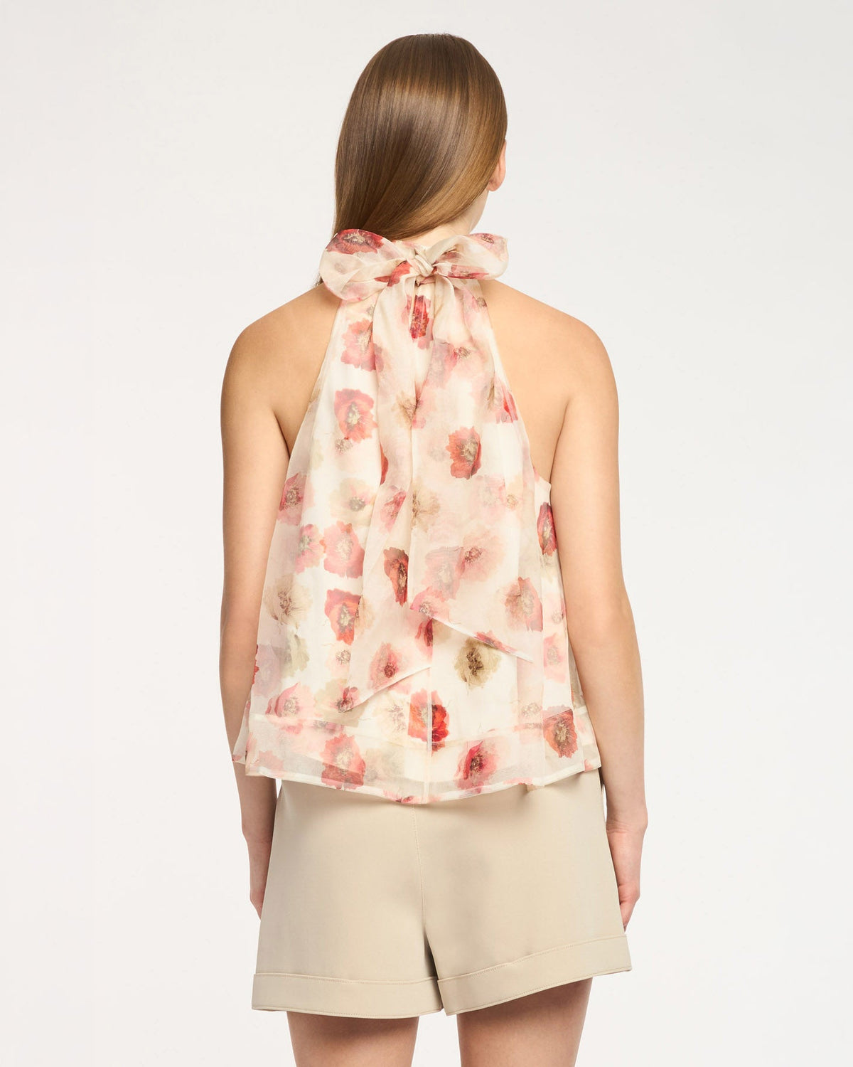 Cinq à Sept Floating Poppies Brennan Top