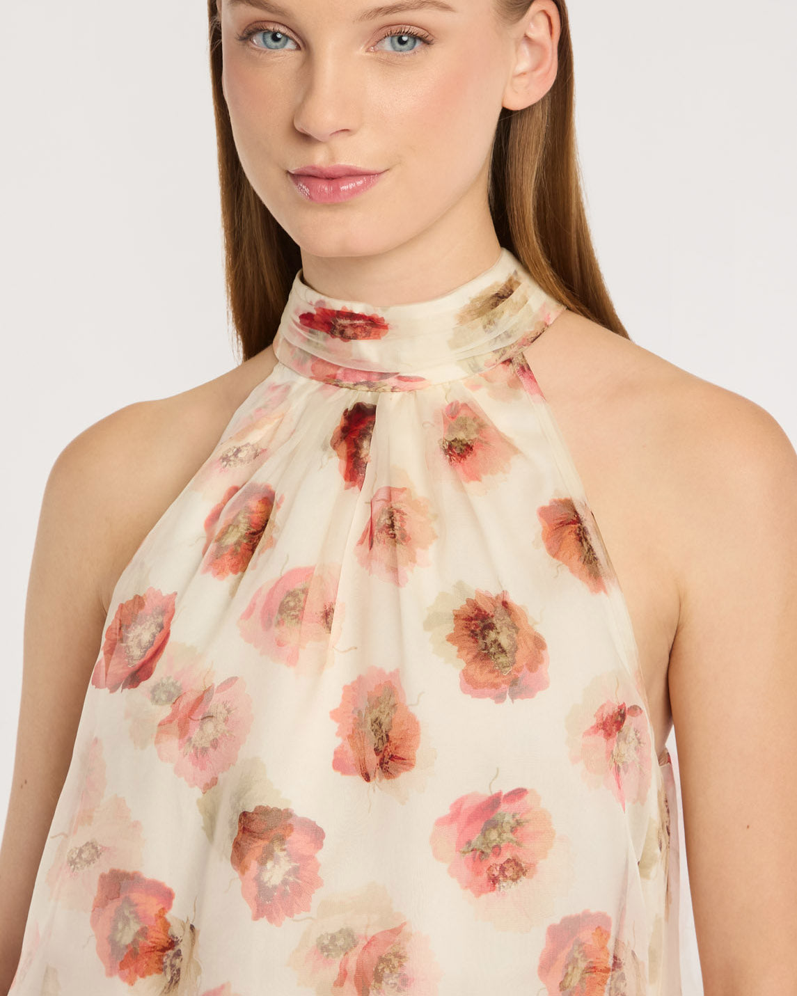 Cinq à Sept Floating Poppies Brennan Top