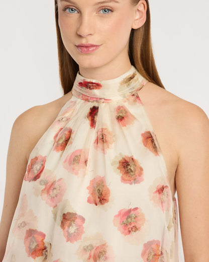 Cinq à Sept Floating Poppies Brennan Top