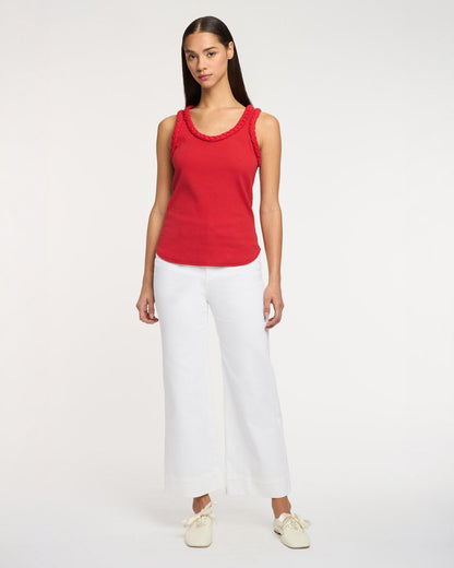 Cinq à Sept Braided Tank Top