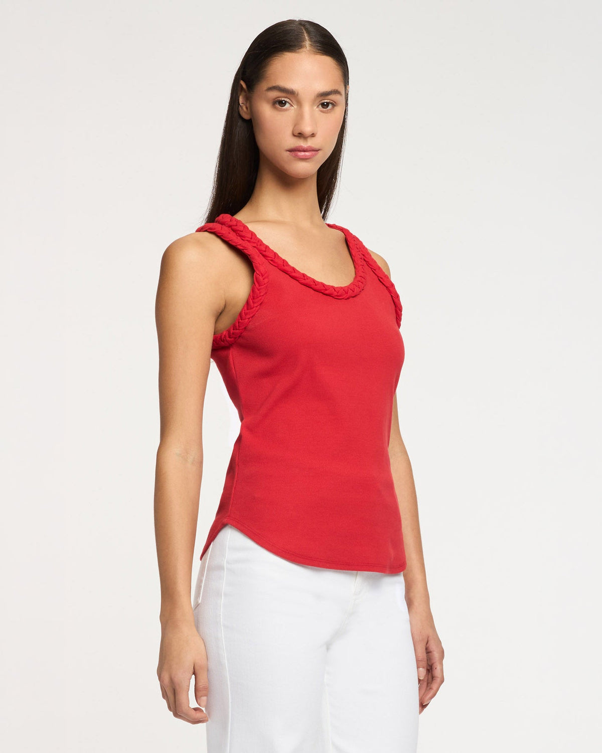 Cinq à Sept Braided Tank Top