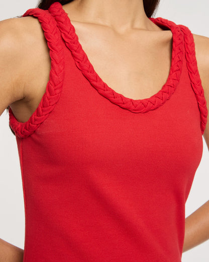 Cinq à Sept Braided Tank Top