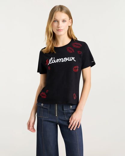 Cinq à Sept Kissing Booth Shrunken Tee