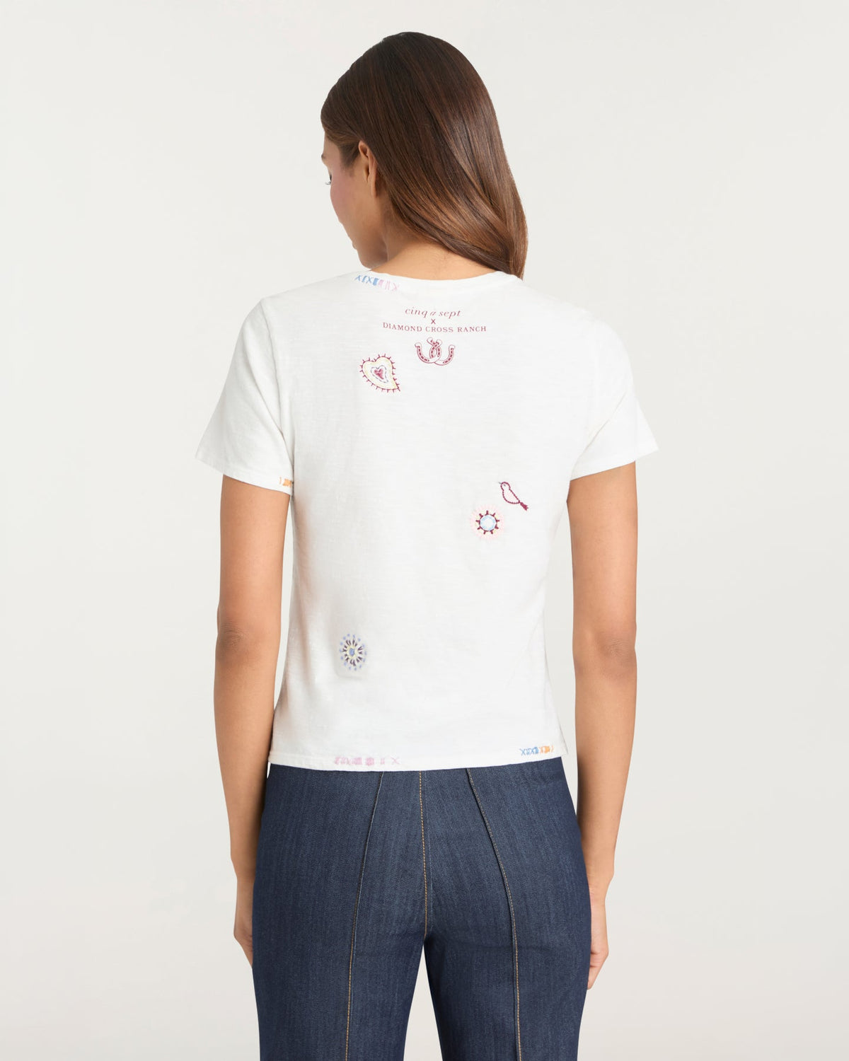 Cinq à Sept Bespoke Aint My First Rodeo Shrunken Tee