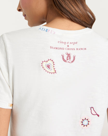 Cinq à Sept Bespoke Aint My First Rodeo Shrunken Tee