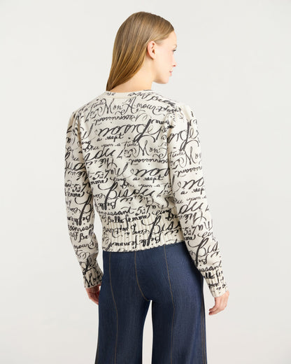 Cinq à Sept Love Journal Morgan Cardigan