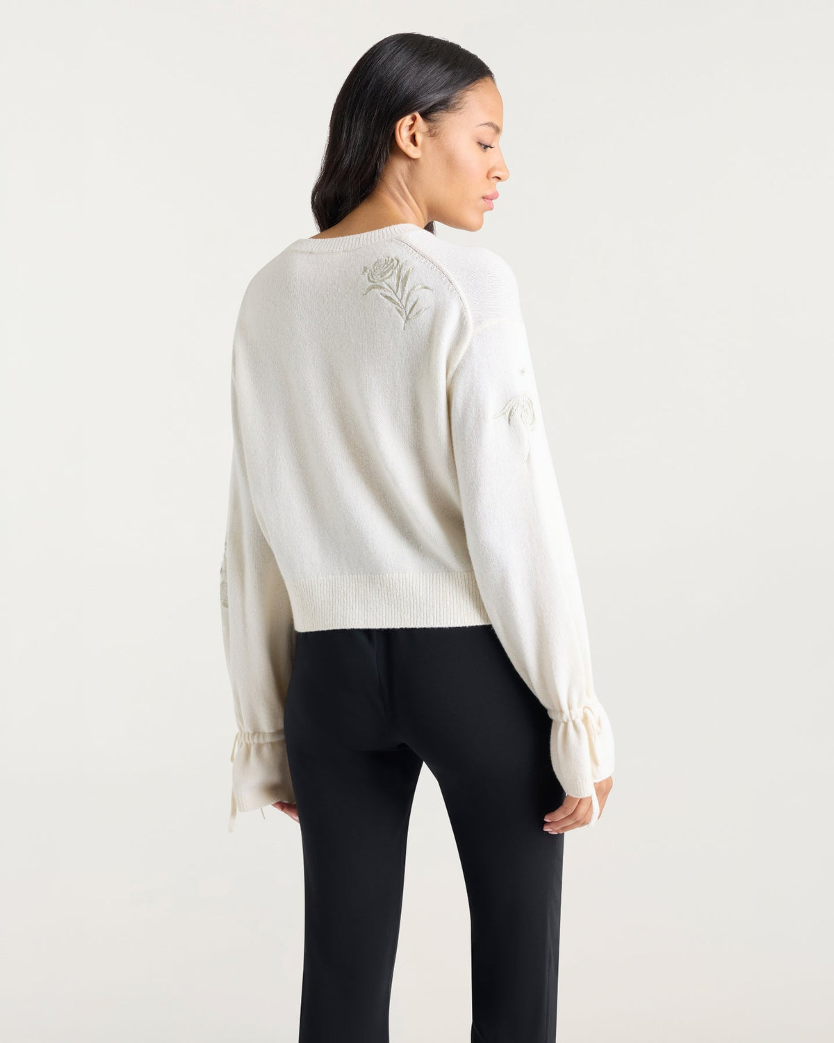 Cinq à Sept Heritage Rose Patch Tasha Pullover