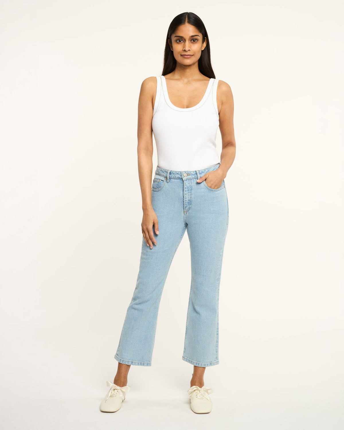 Cinq à Sept Cropped Stevie Jeans
