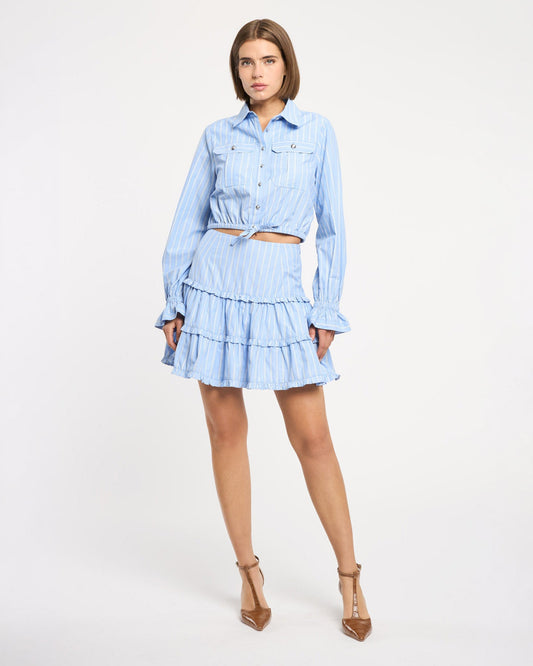 Cinq à Sept Lili Stripe Thea Skirt