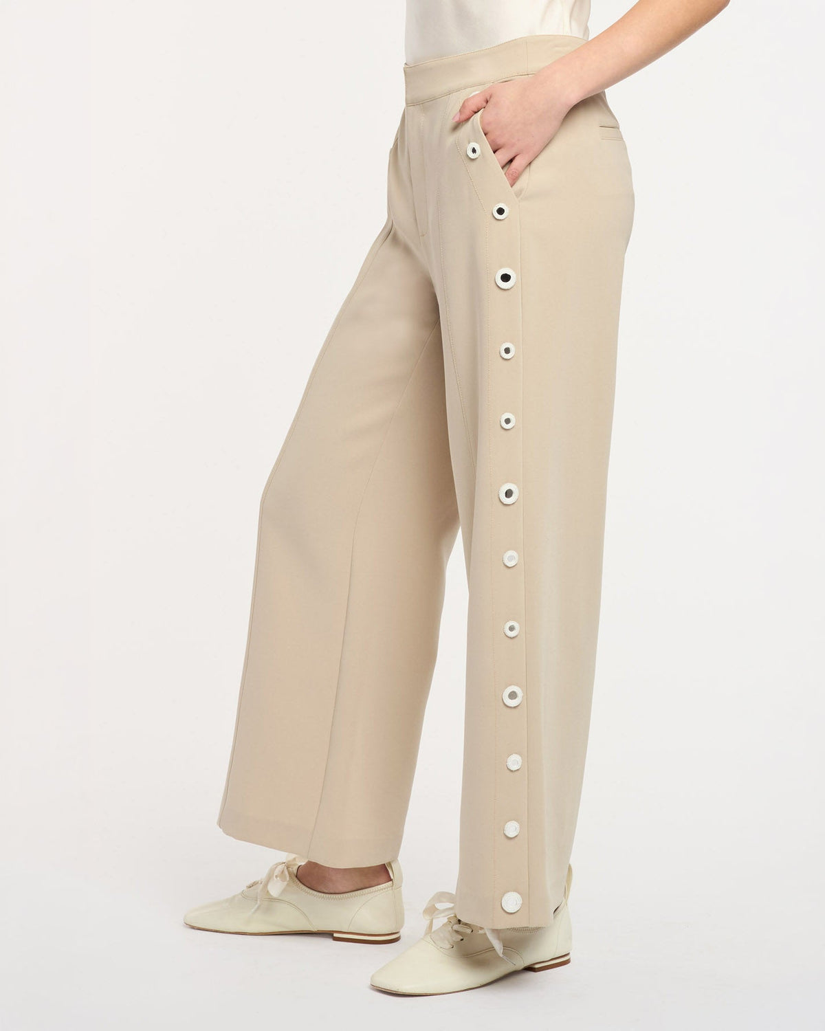 Cinq à Sept Crochet Mirrors Gilliana Pant