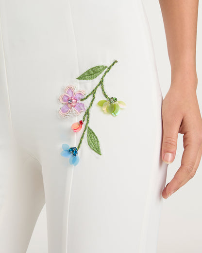 Cinq à Sept Floral Vine Kailyn Pant
