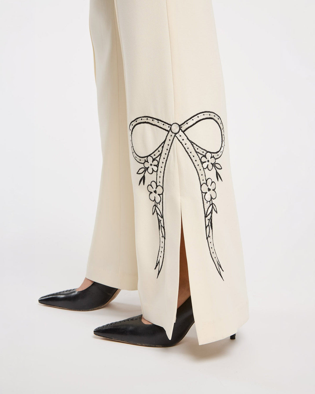 Cinq à Sept Cascading Ribbon Abeline Pant