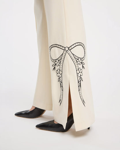Cinq à Sept Cascading Ribbon Abeline Pant