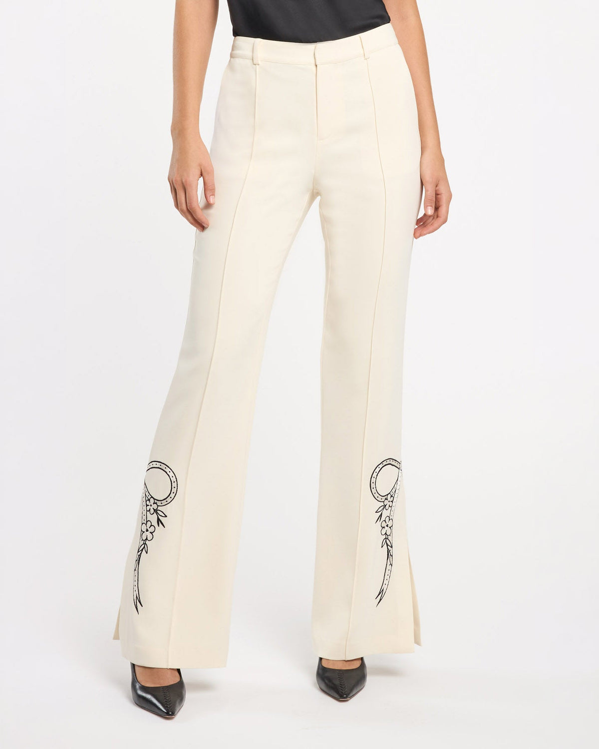 Cinq à Sept Cascading Ribbon Abeline Pant