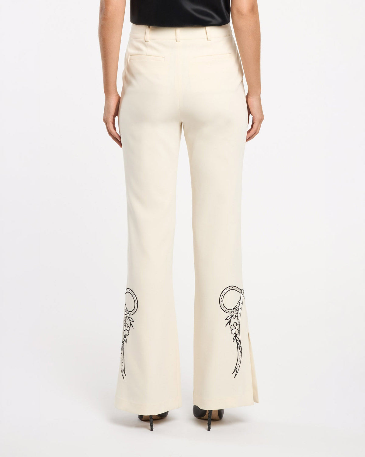 Cinq à Sept Cascading Ribbon Abeline Pant