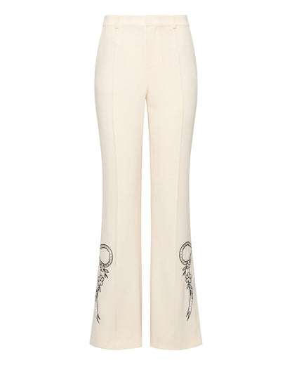 Cinq à Sept Cascading Ribbon Abeline Pant