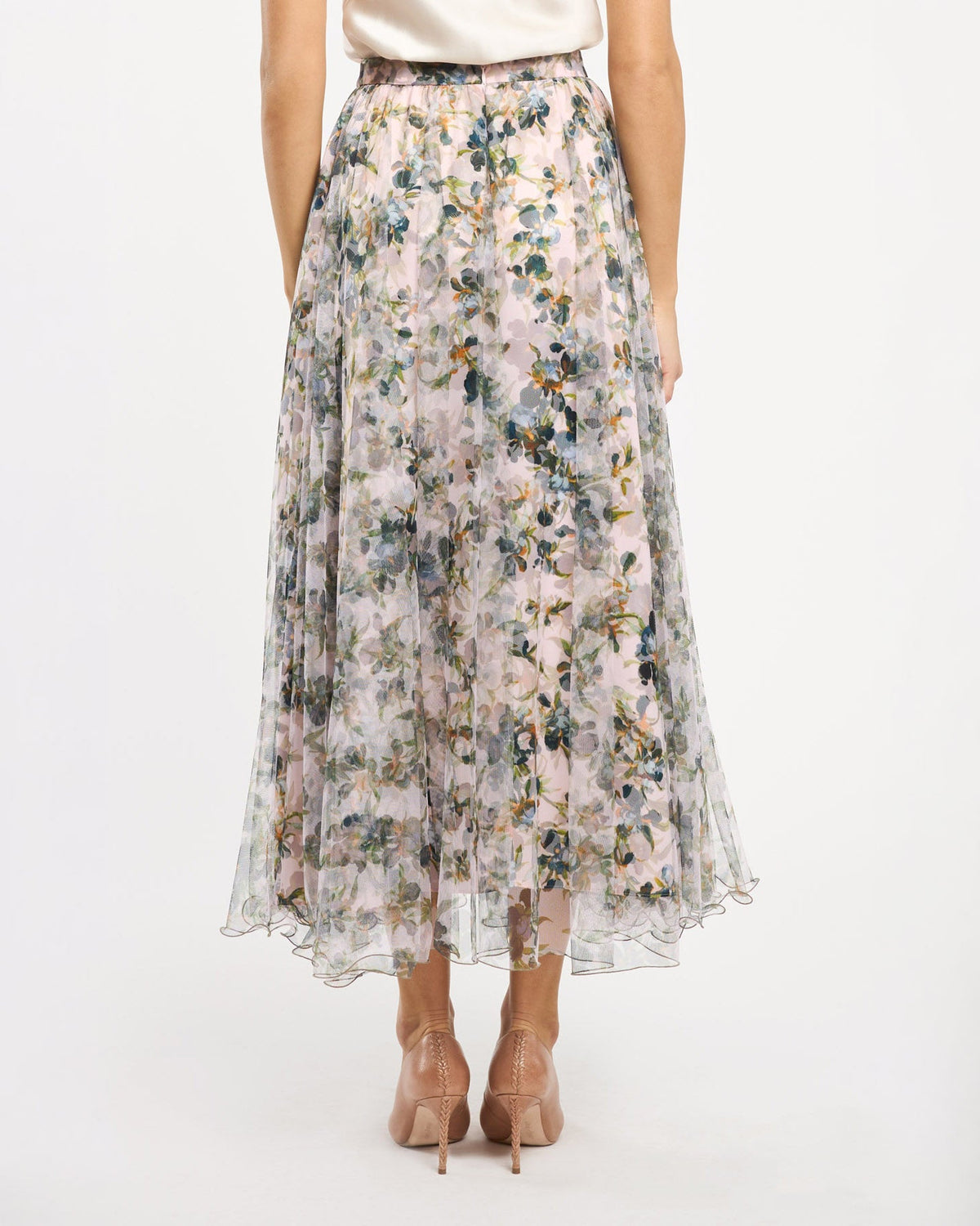 Cinq à Sept Trailing Iris Sofia Skirt