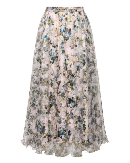 Cinq à Sept Trailing Iris Sofia Skirt