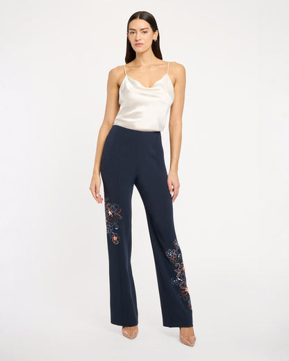 Cinq à Sept Blooming Linework Kingsley Pant
