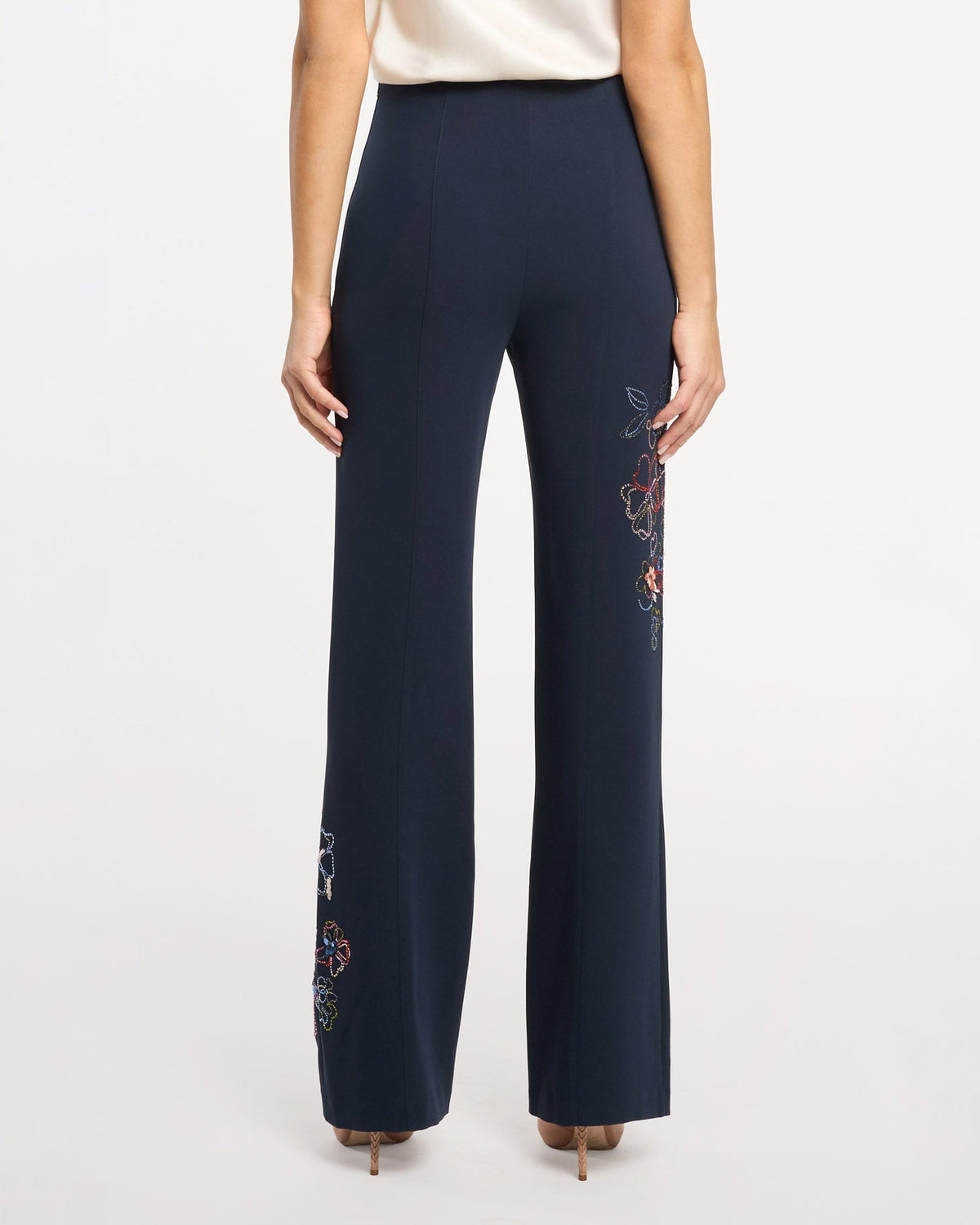 Cinq à Sept Blooming Linework Kingsley Pant