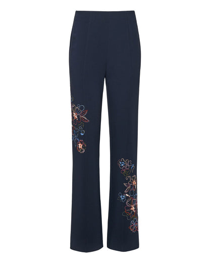 Cinq à Sept Blooming Linework Kingsley Pant