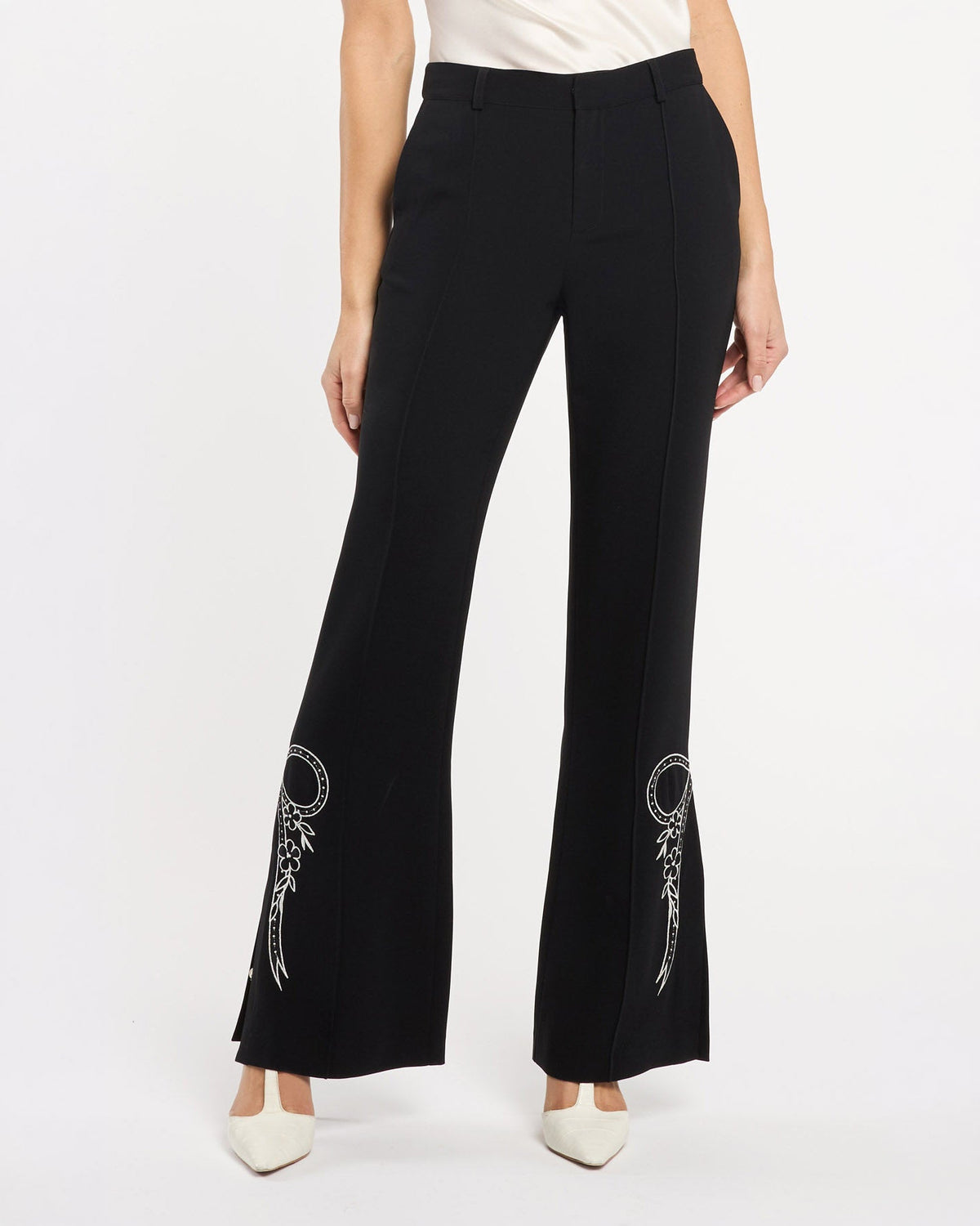 Cinq à Sept Cascading Ribbon Abeline Pant