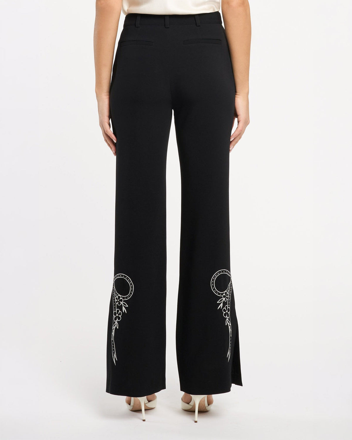 Cinq à Sept Cascading Ribbon Abeline Pant