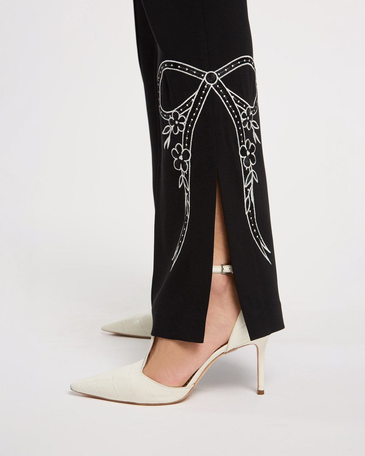 Cinq à Sept Cascading Ribbon Abeline Pant