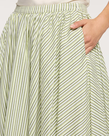 Cinq à Sept Sophie Stripe Cellah Skirt