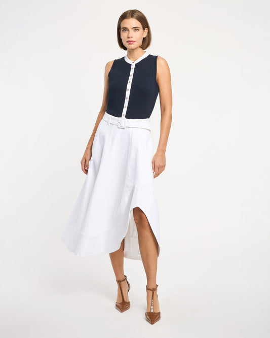 Cinq à Sept Zelda Jean Skirt