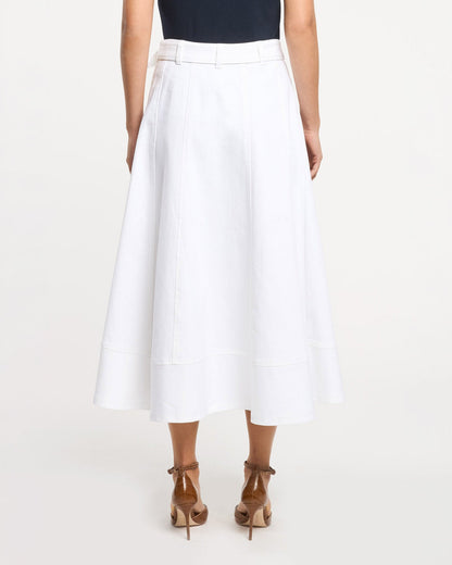Cinq à Sept Zelda Jean Skirt