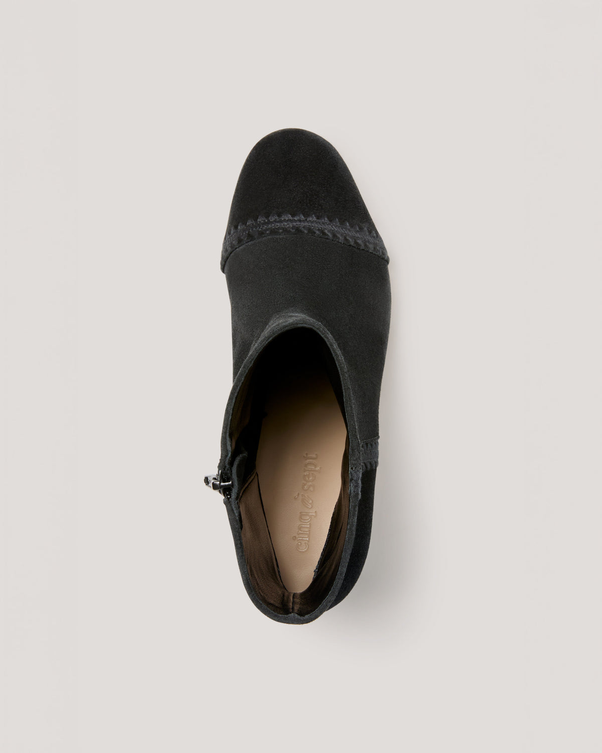 Cinq à Sept Peyton Crochet Suede Boot