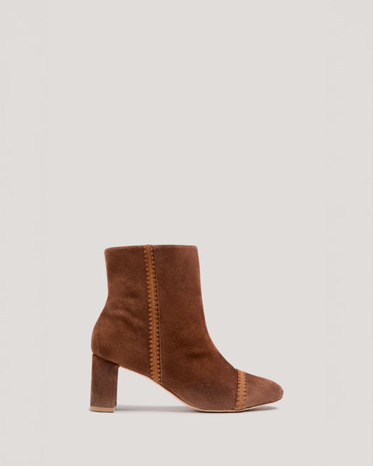Cinq à Sept Peyton Crochet Suede Boot
