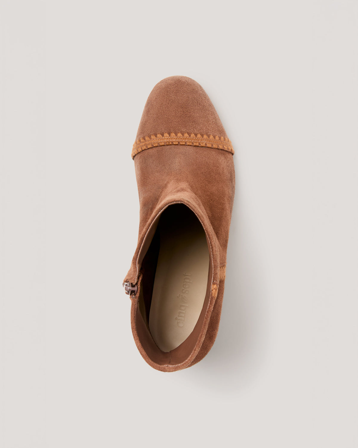 Cinq à Sept Peyton Crochet Suede Boot
