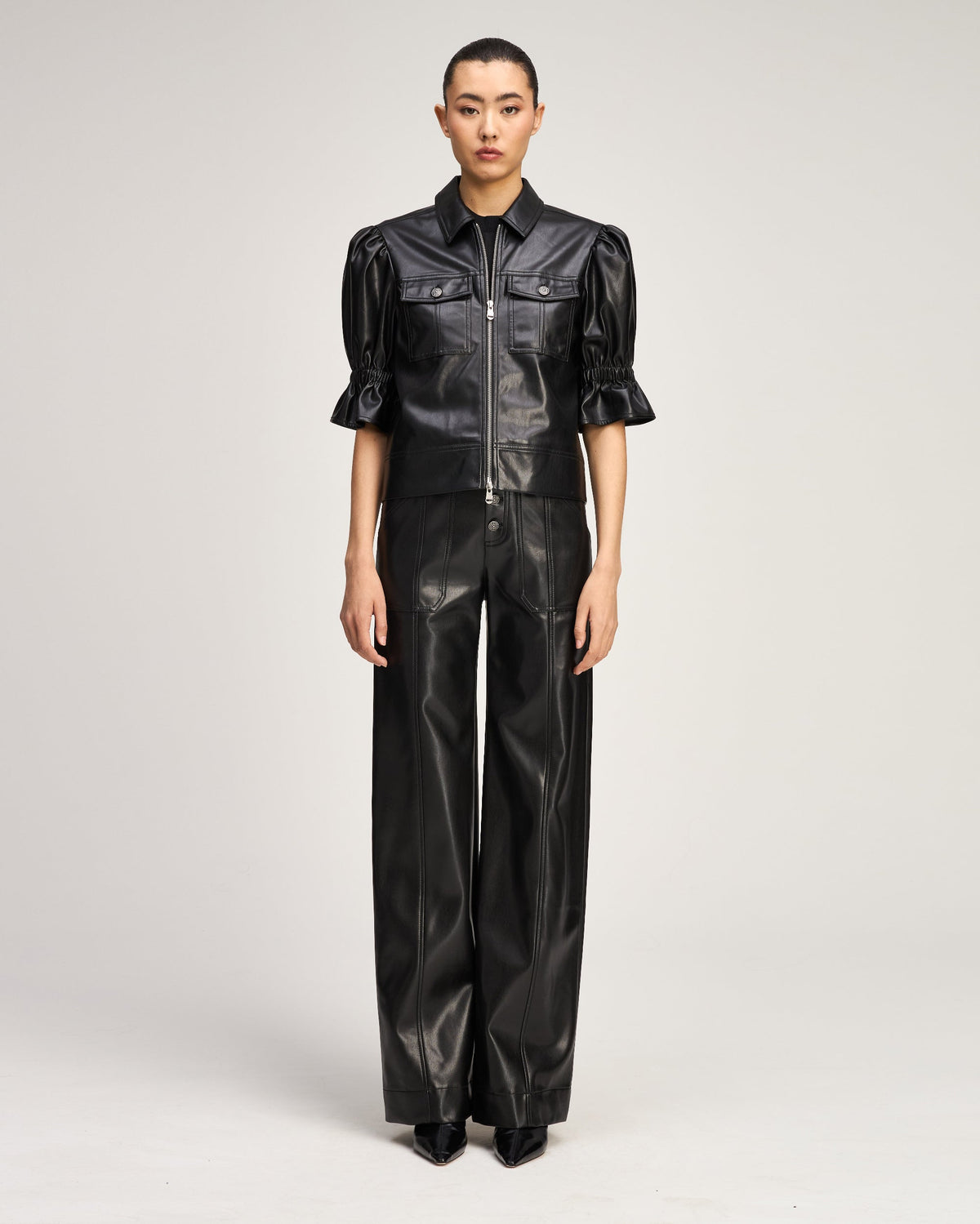 Cinq à Sept Lite Vegan Leather Holly Jacket