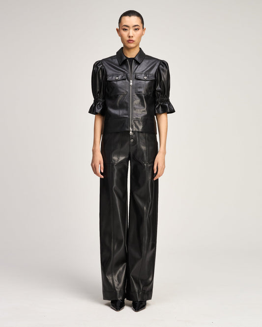 Cinq à Sept Lite Vegan Leather Holly Jacket