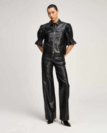 Cinq à Sept Lite Vegan Leather Holly Jacket
