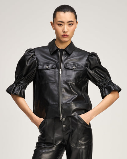 Cinq à Sept Lite Vegan Leather Holly Jacket