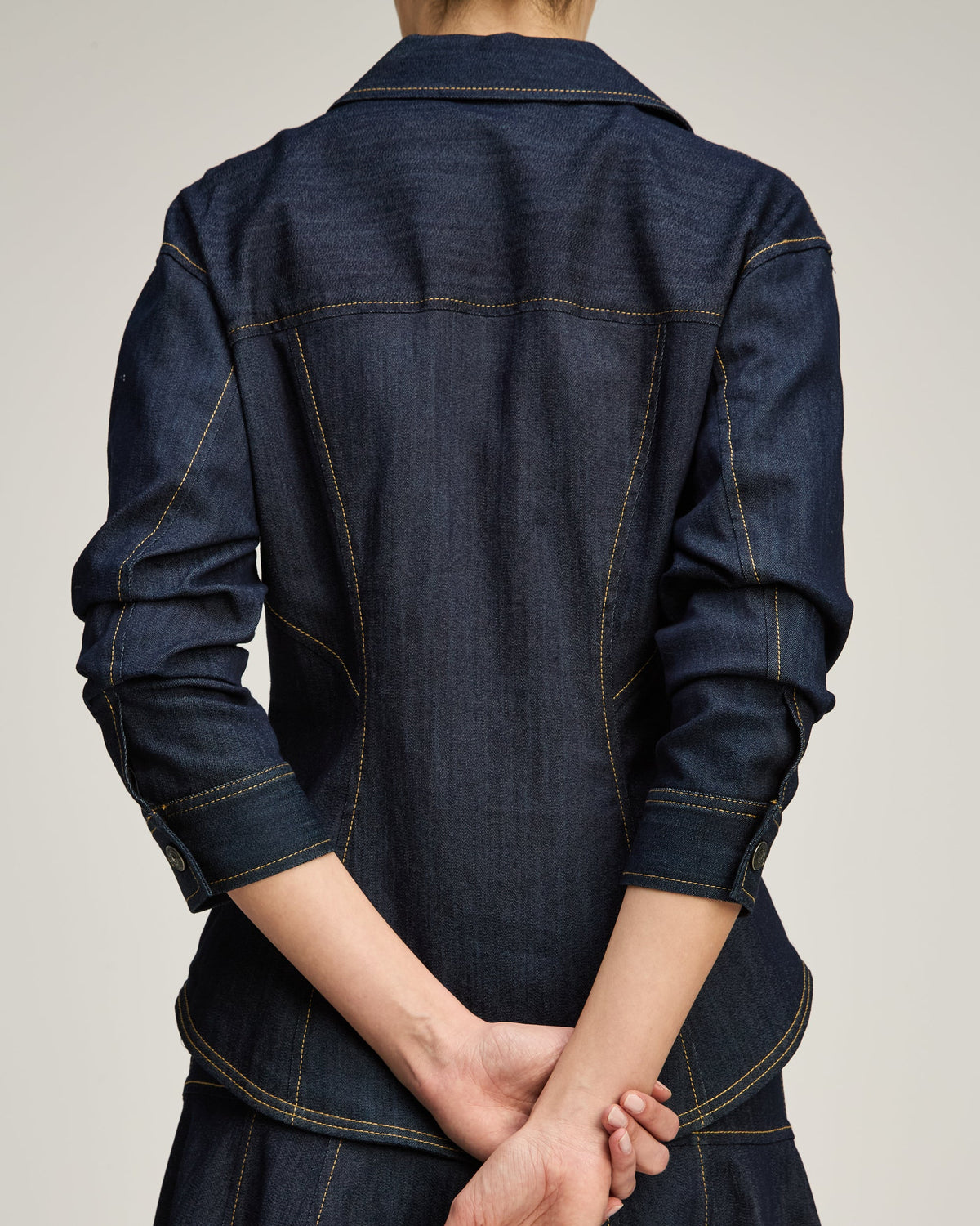 Cinq à Sept Scrunched Canyon Jean Jacket