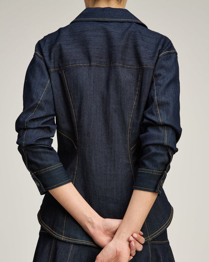 Cinq à Sept Scrunched Canyon Jean Jacket