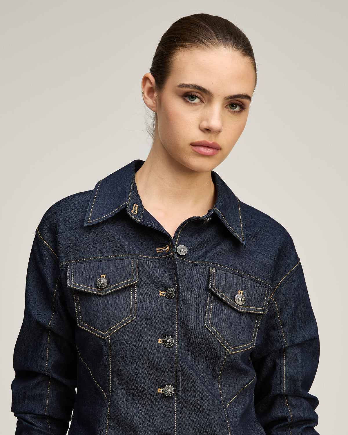 Cinq à Sept Scrunched Canyon Jean Jacket