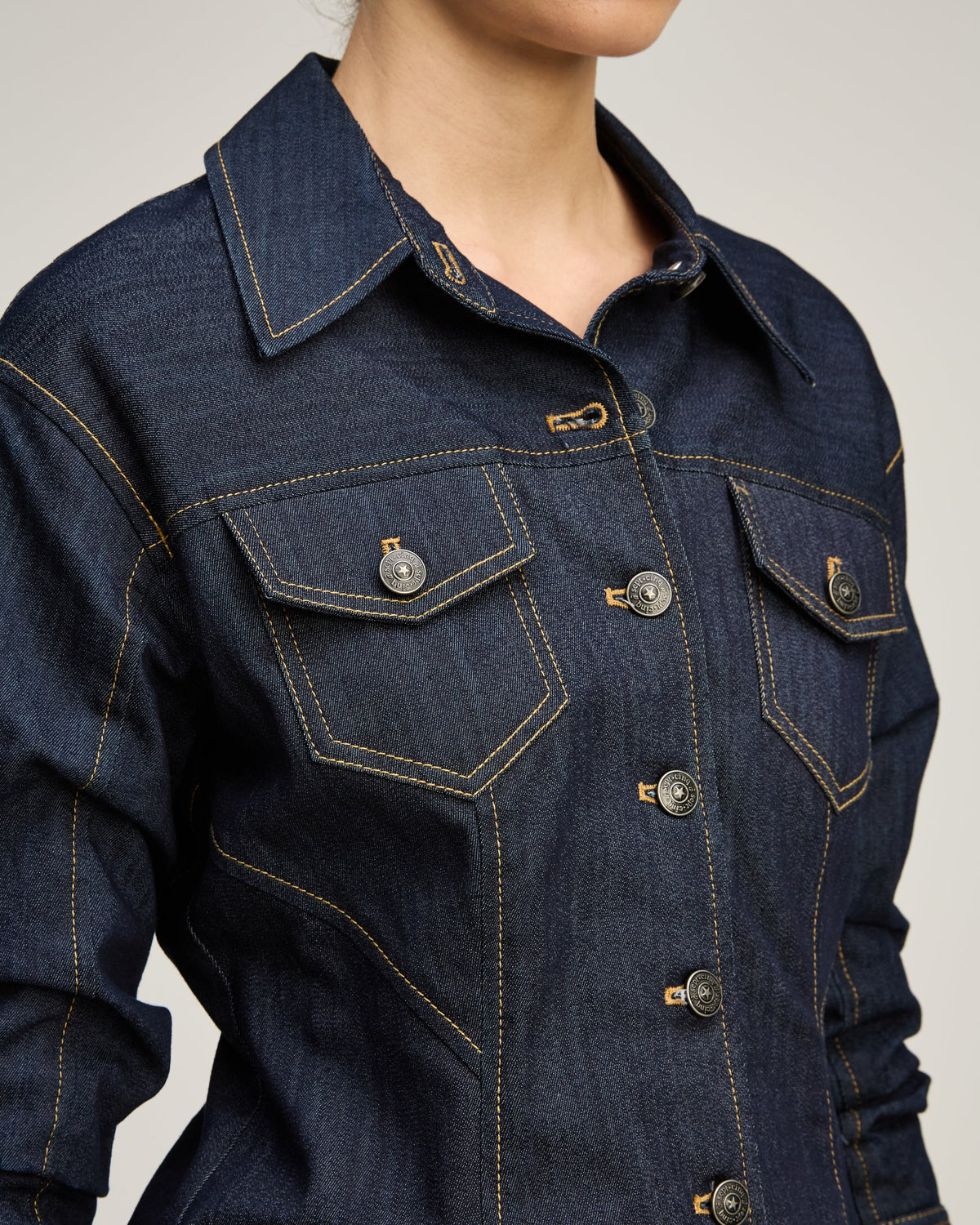 Cinq à Sept Scrunched Canyon Jean Jacket